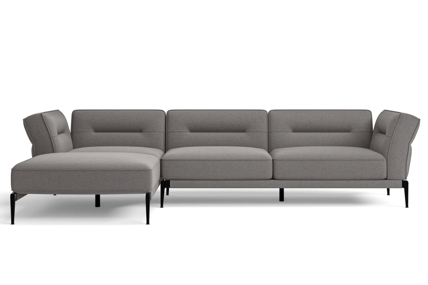 Varese 2 Seater Sofa Silver Velvet