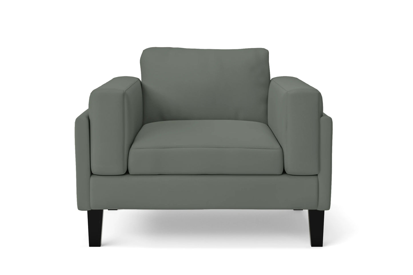 Forli 5 Seater Sofa Black Velvet