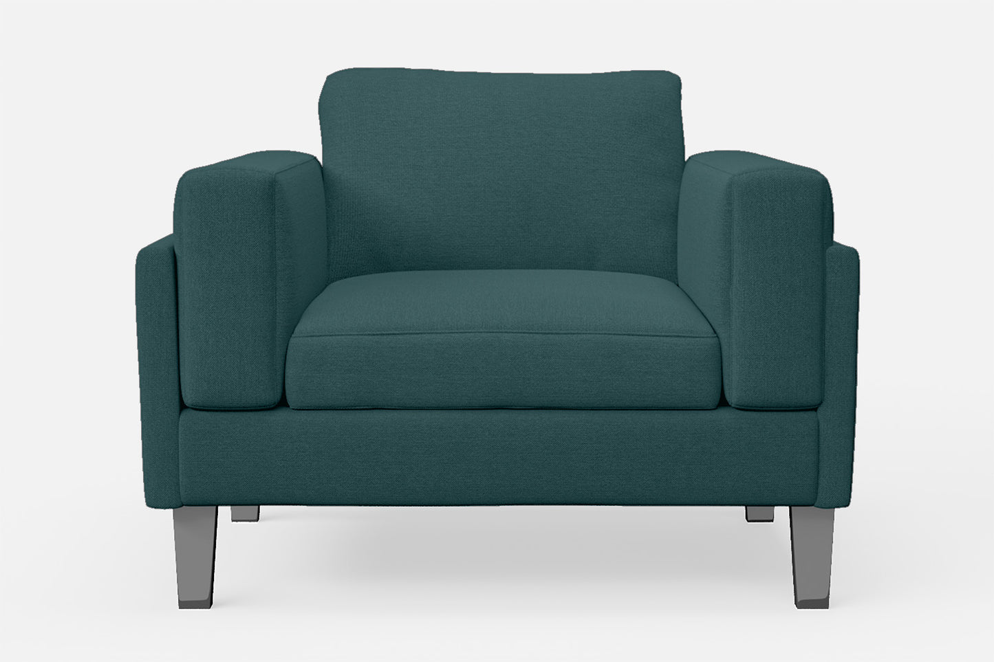 Naples 3 Seater Sofa Forest Green Linen