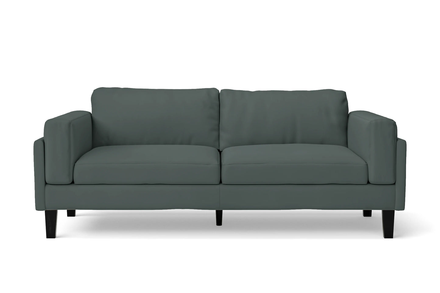 Gela 5 Seater Corner Sofa Dark Grey Velvet