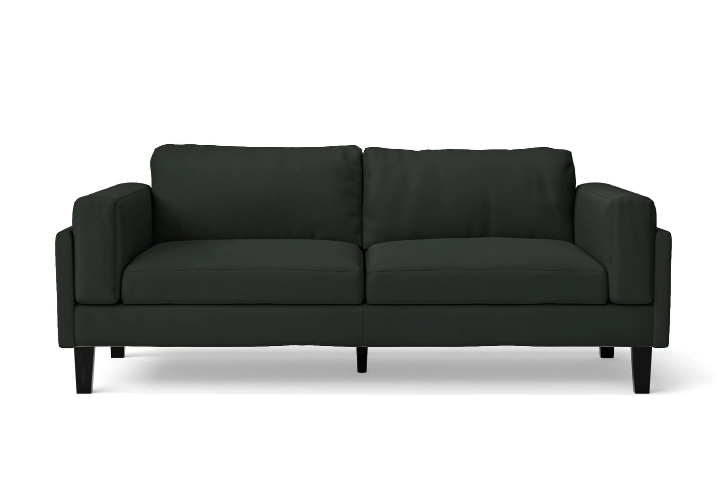 Gela 5 Seater Corner Sofa Black Velvet