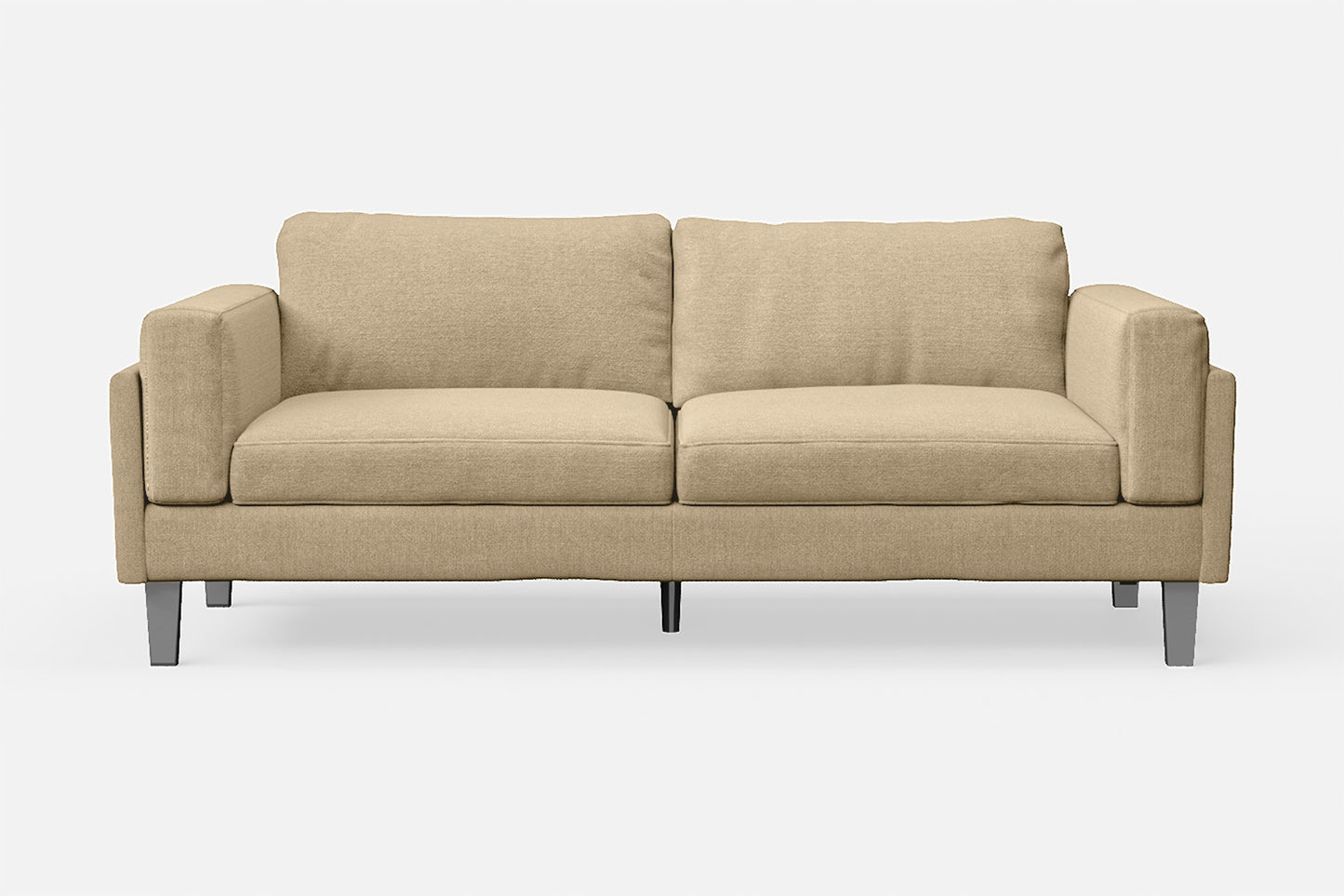 Gela 5 Seater Corner Sofa Yellow Velvet