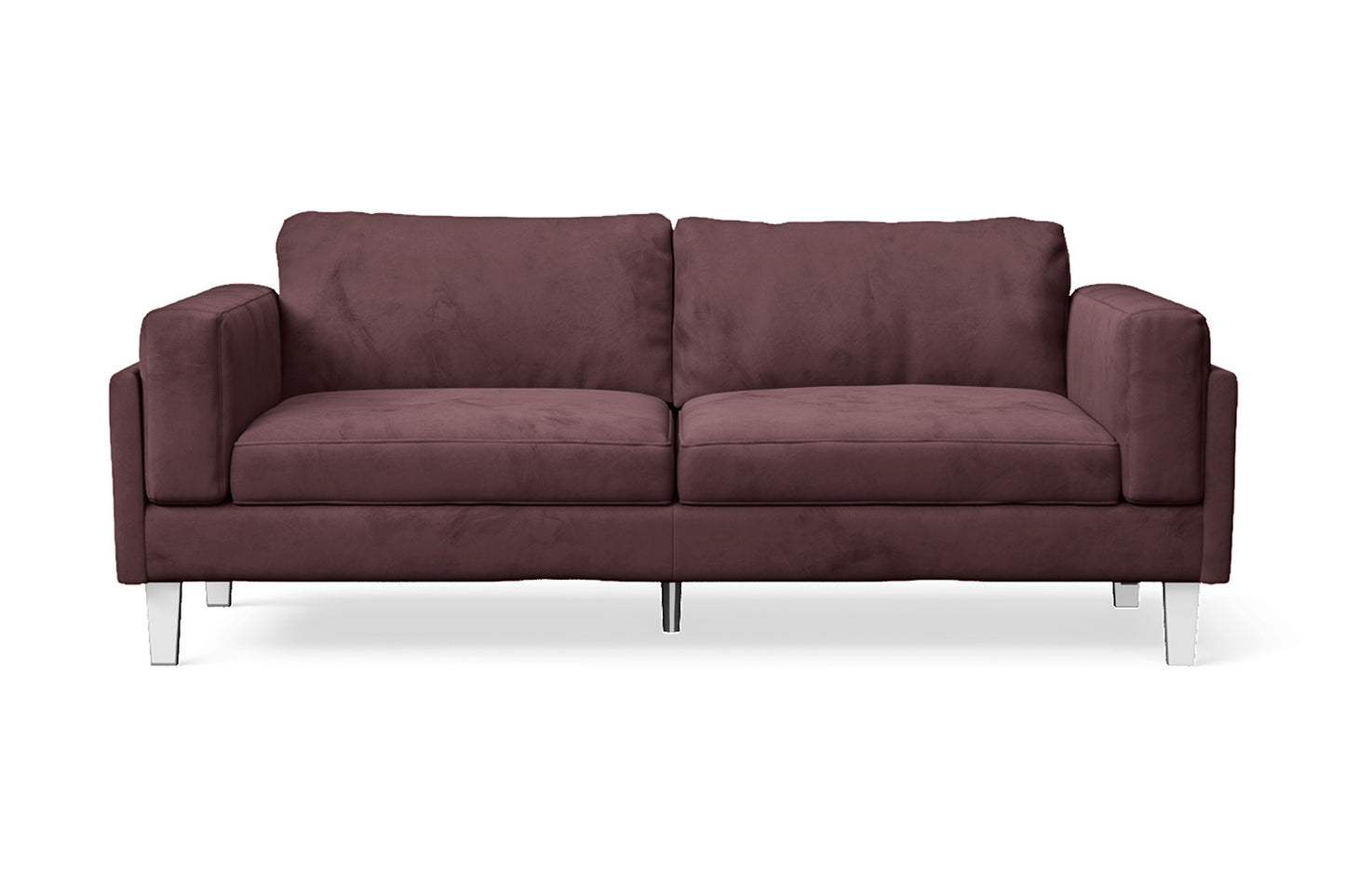 Gela 5 Seater Corner Sofa Coffee Brown Velvet