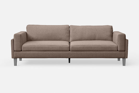 Gela 3 Seater Sofa Grey Linen