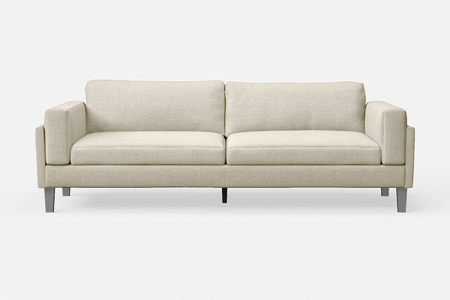 Gela 3 Seater Sofa Cream Linen