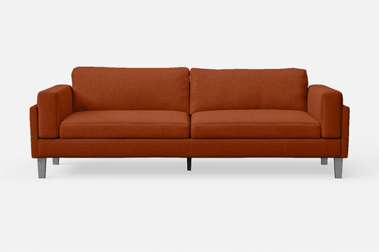 Forli 4 Seater Sofa Caramel Linen