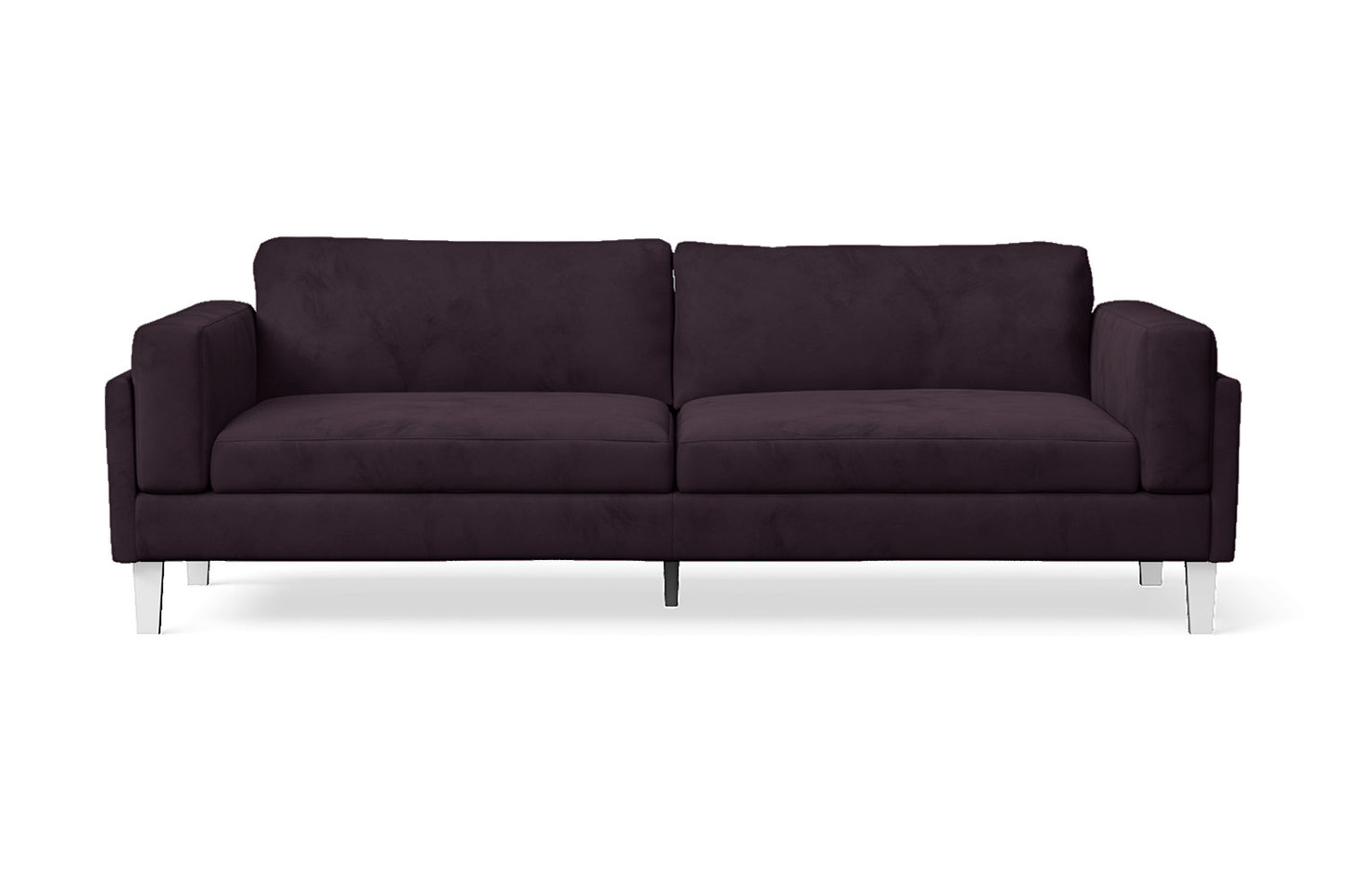 Forli 4 Seater Sofa Dark Grey Linen