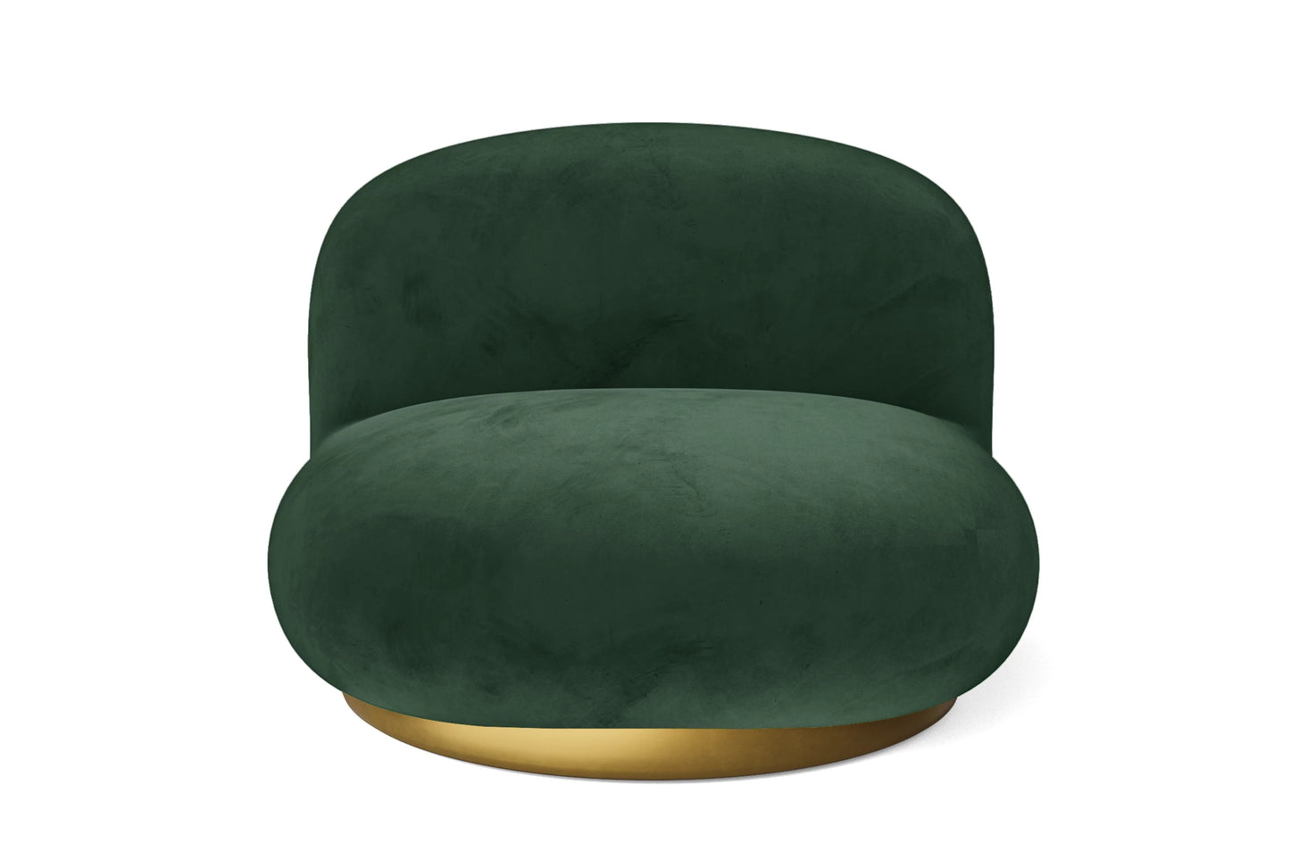 Elkton Armchair Green Velvet