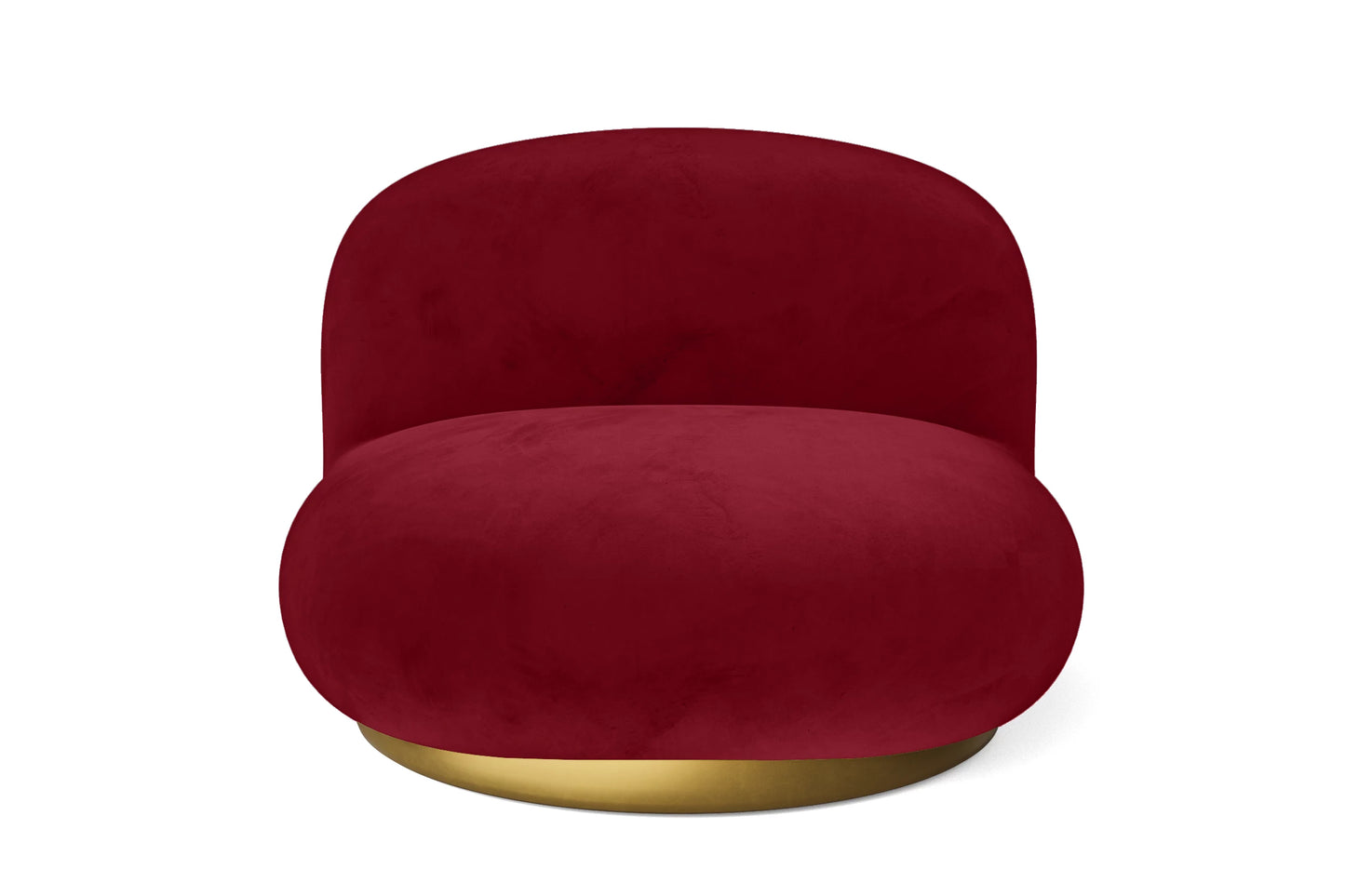 Elkton Armchair Red Velvet