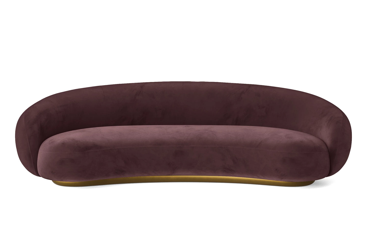 Pavia 4 Seater Sofa Purple Linen