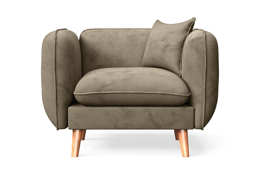 Florence Armchair Olive Linen