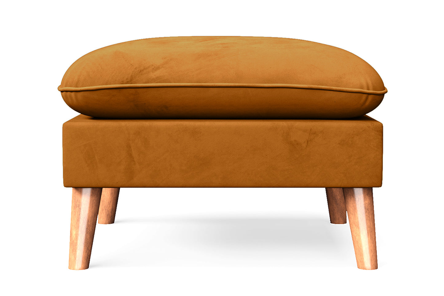 Florence Ottoman Gold Velvet