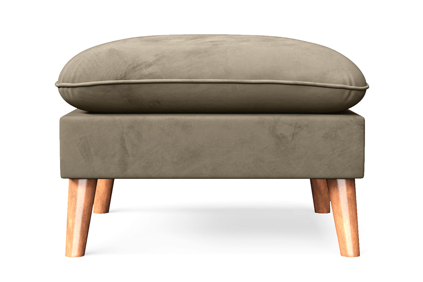 Florence Ottoman Sand Velvet