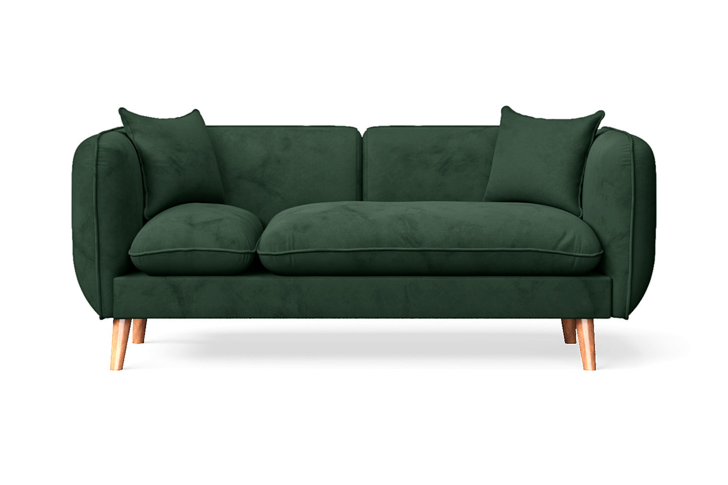 Elkton 4 Seater Sofa Teal Velvet