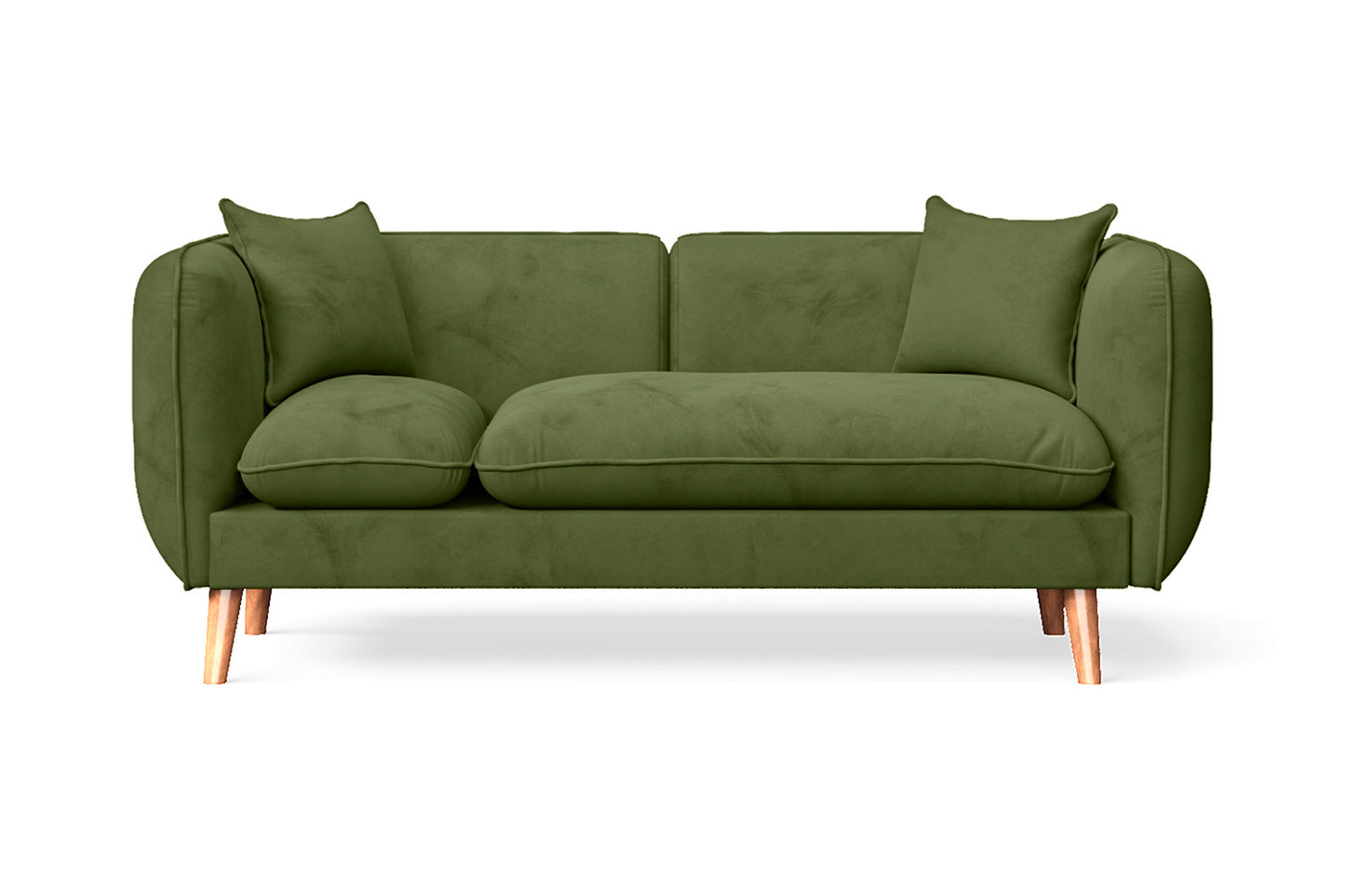 Elkton 4 Seater Sofa Sand Velvet