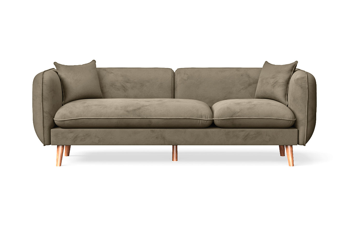 Florence 3 Seater Sofa Sand Velvet