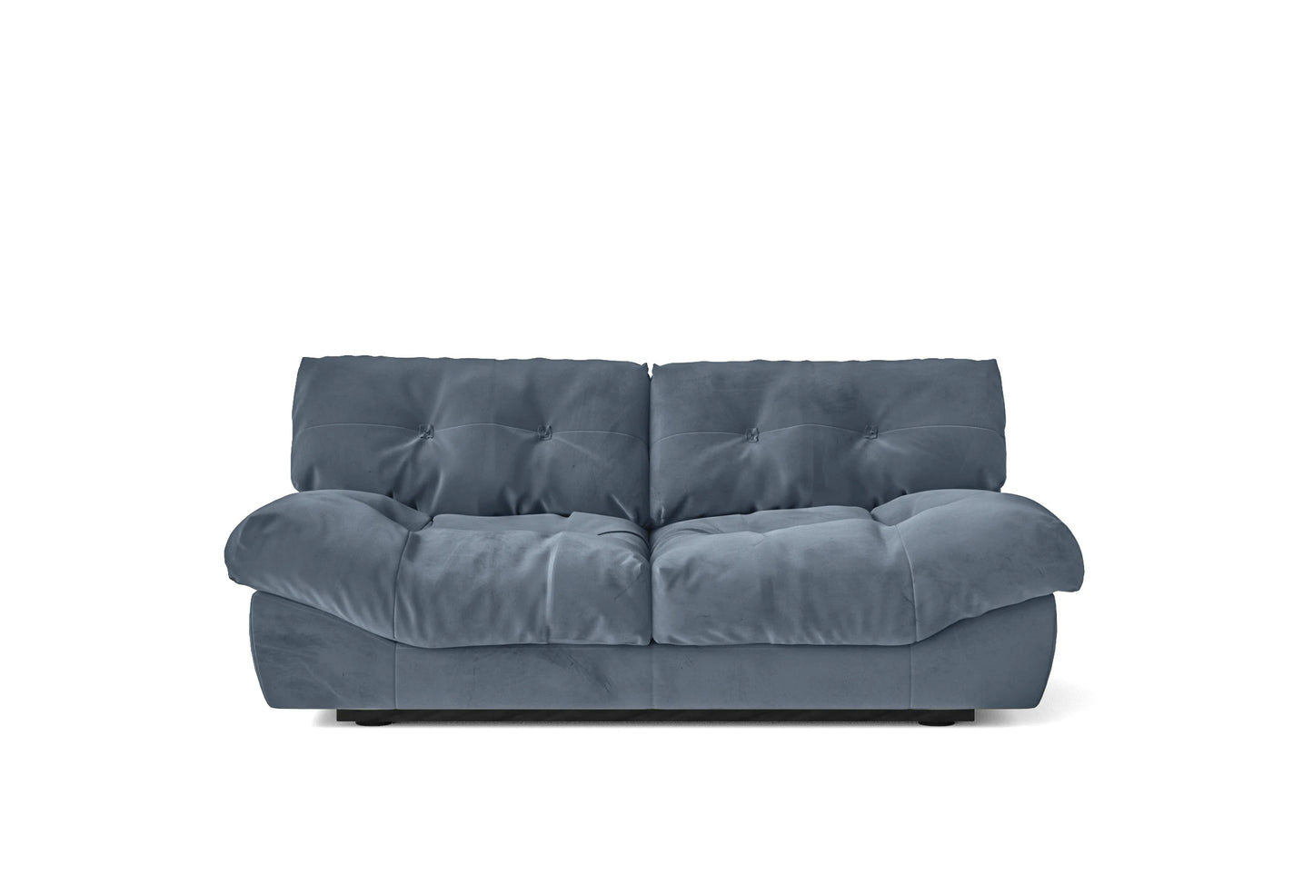 Forli 2 Seater Sofa Baby Blue Velvet