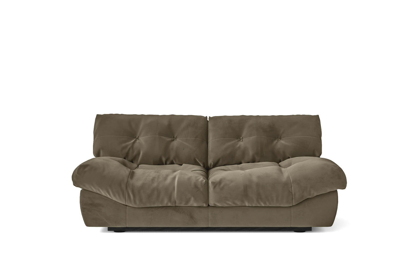 Forli 2 Seater Sofa Sand Velvet