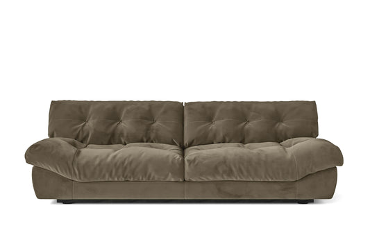 Forli 3 Seater Sofa Sand Velvet