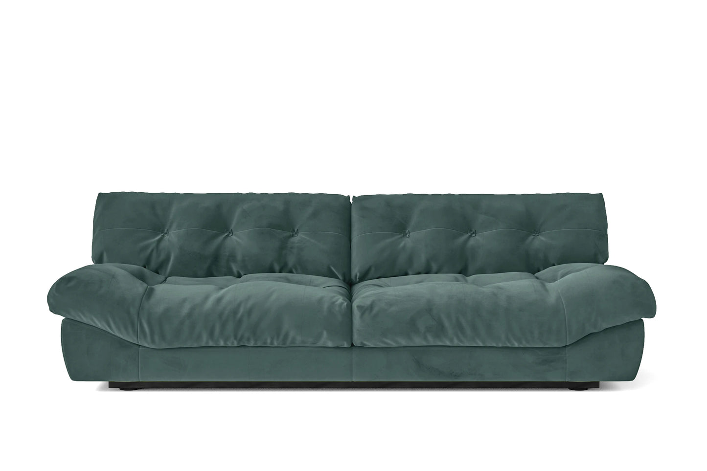 Forli 3 Seater Sofa Teal Velvet