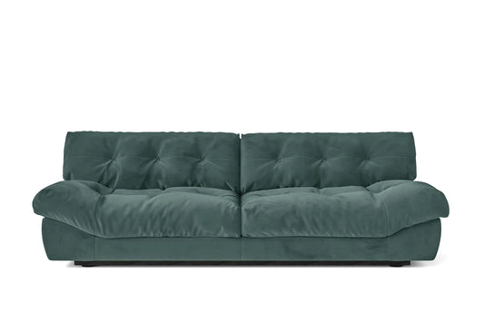 Forli 3 Seater Sofa Teal Velvet