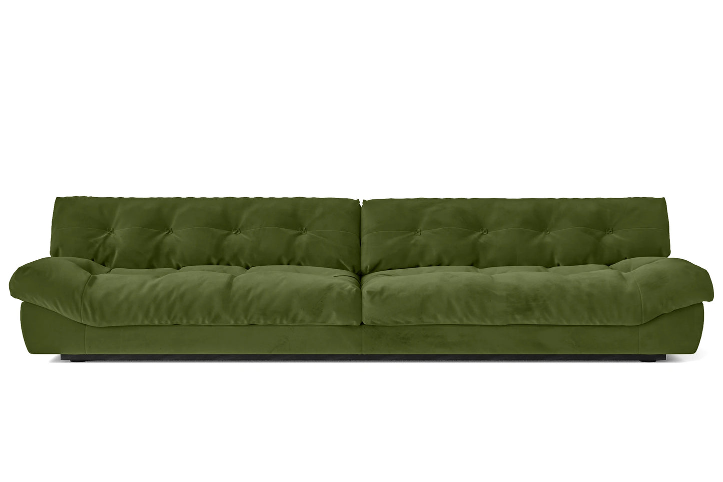 Forli 5 Seater Sofa Lime Velvet