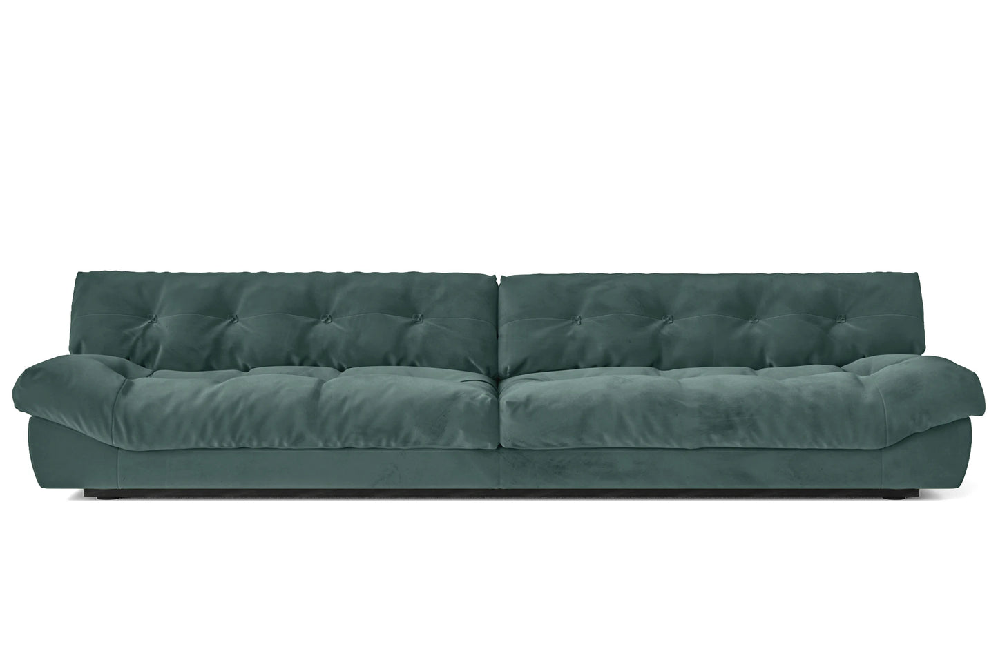 Forli 5 Seater Sofa Teal Velvet