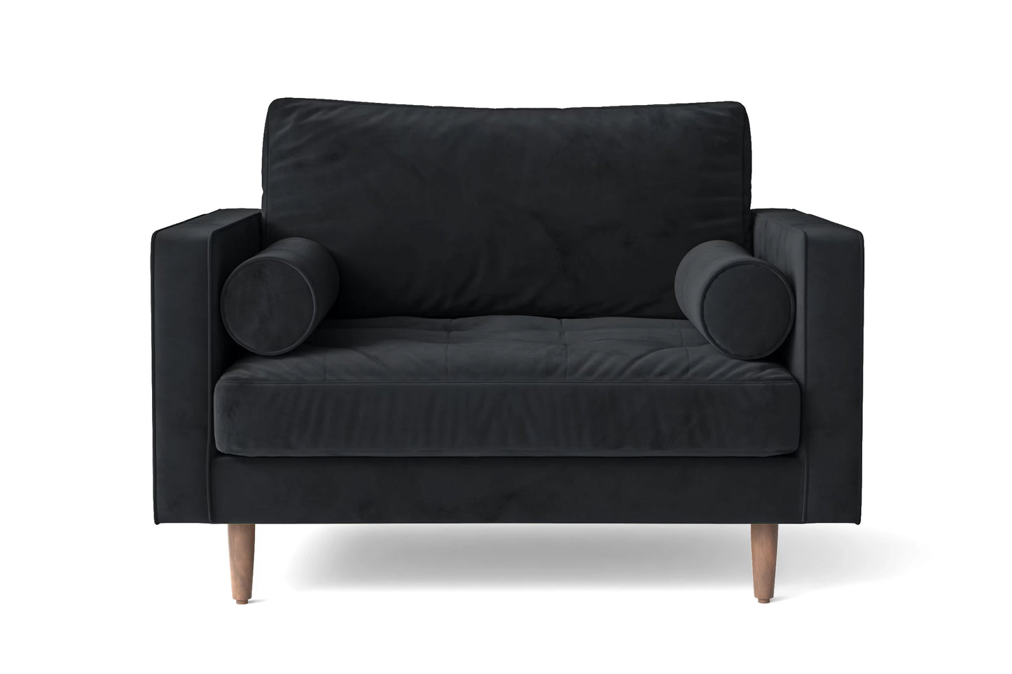 Gela Armchair Dark Grey Velvet