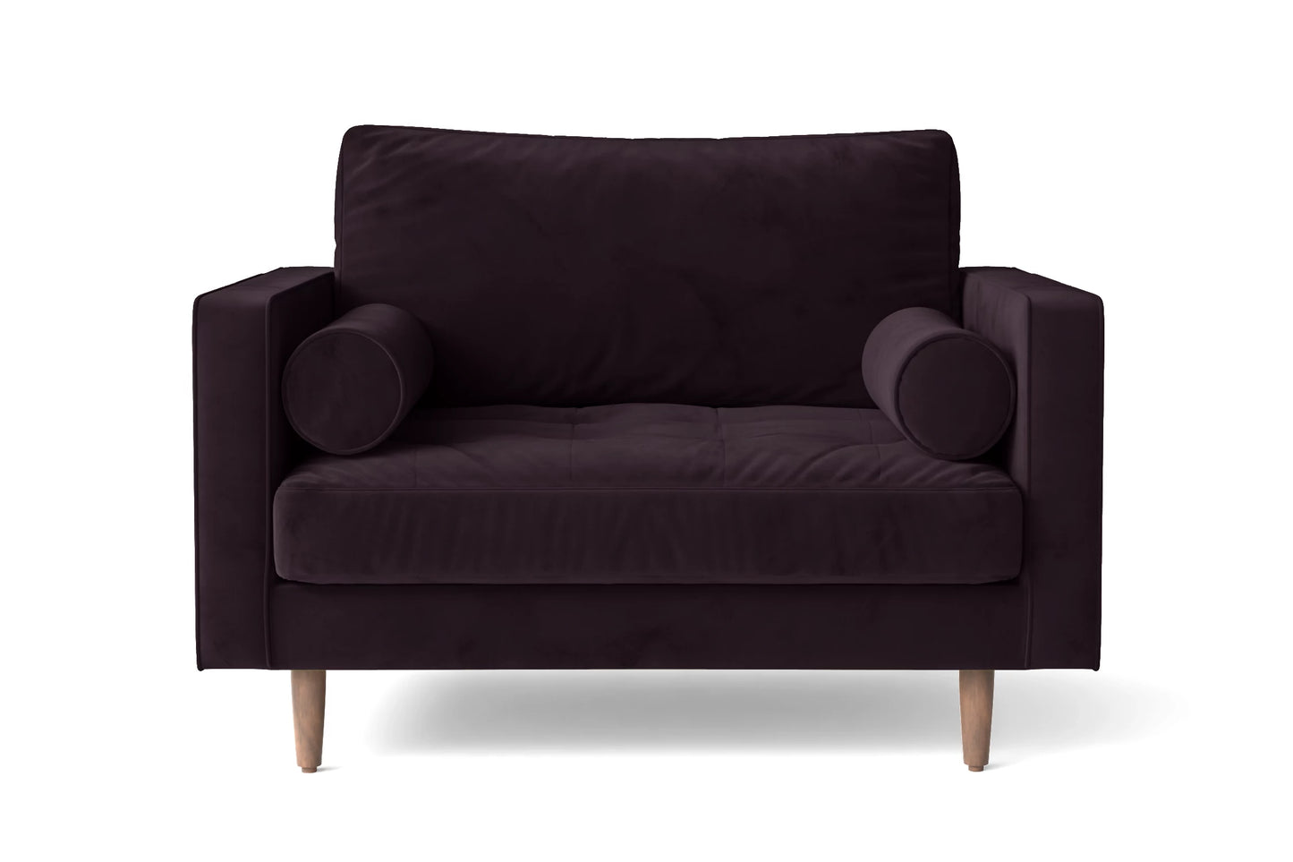 Gela Armchair Purple Velvet