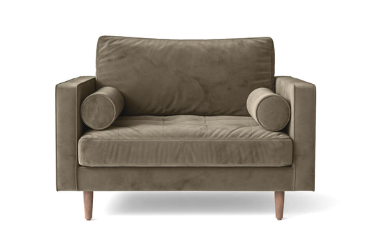 Gela Armchair Sand Velvet