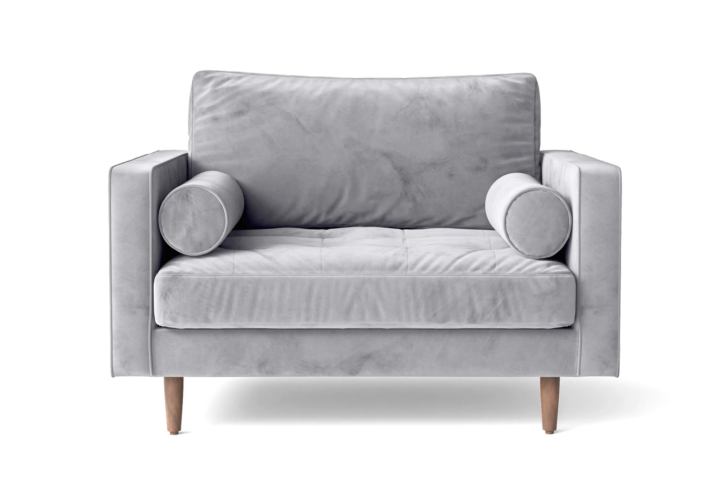 Gela Armchair Silver Velvet