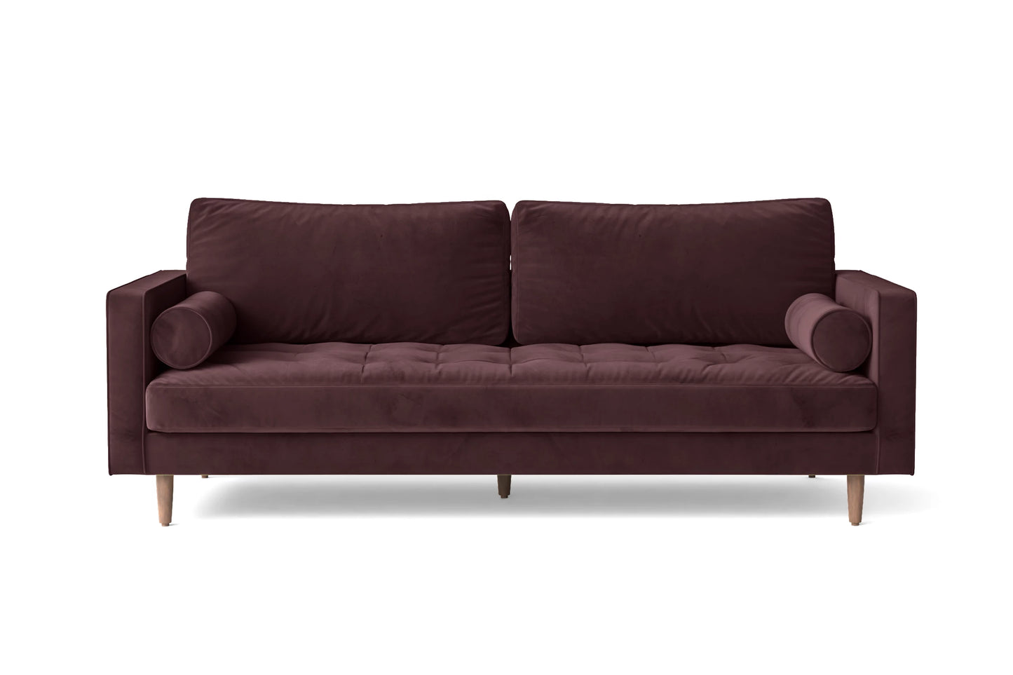 Gela 2 Seater Sofa Grape Velvet