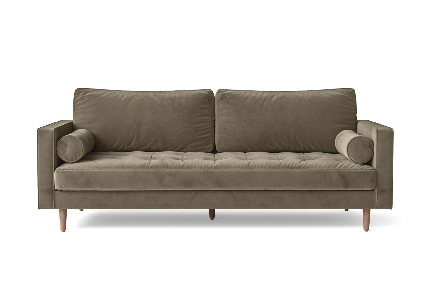 Gela 3 Seater Sofa Sand Velvet