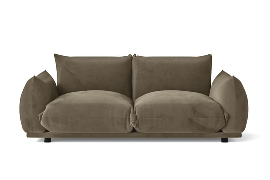 Ancona 4 Seater Sofa Forest Green Linen