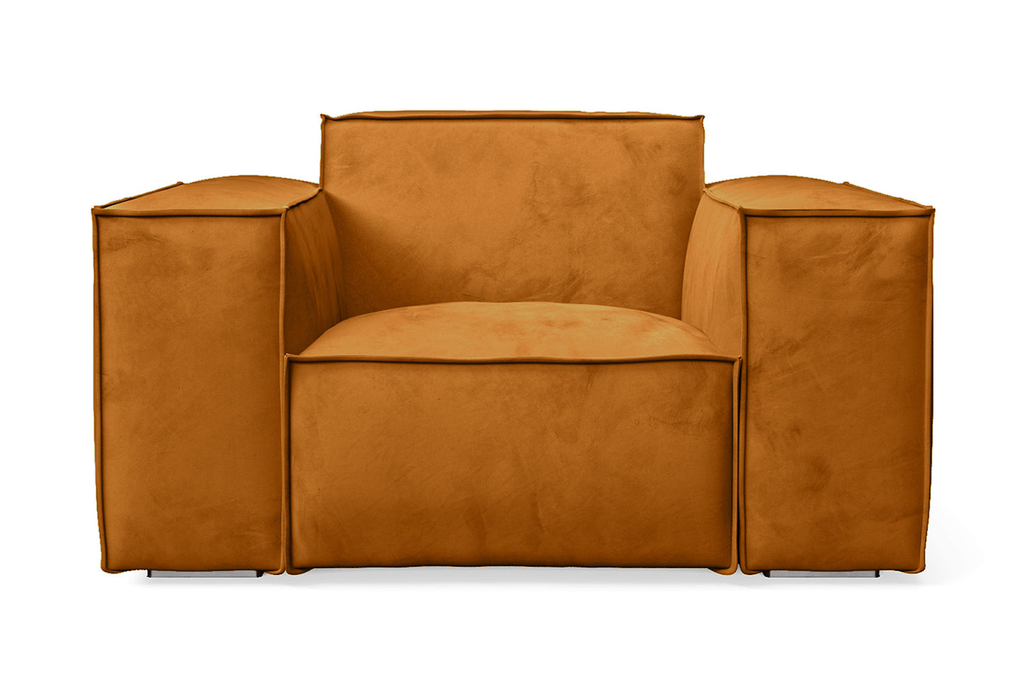 Naples Armchair Gold Velvet