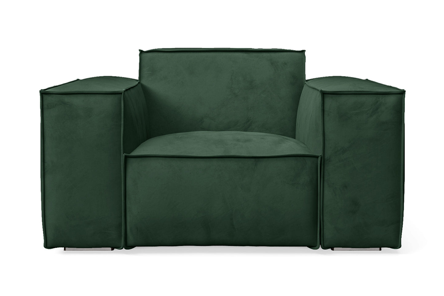 Naples Armchair Green Velvet