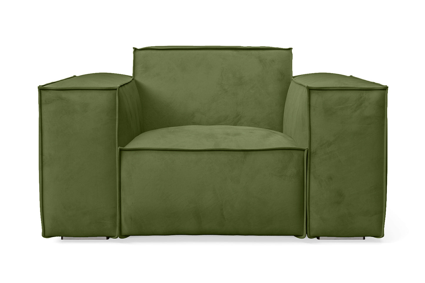 Naples Armchair Lime Velvet