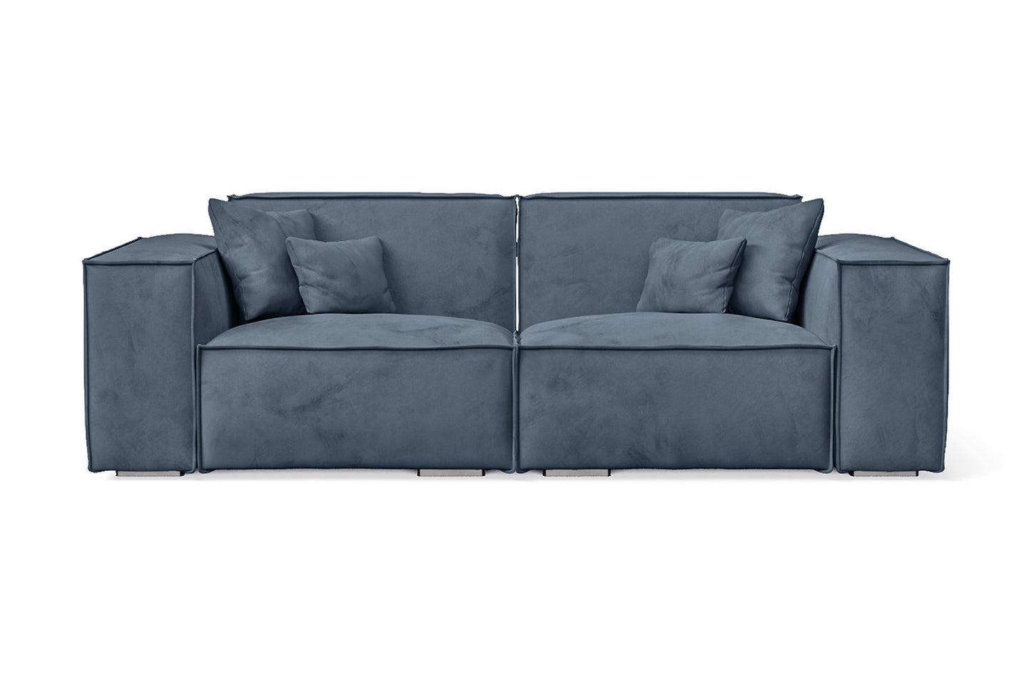 Forli 2 Seater Sofa Grey Linen