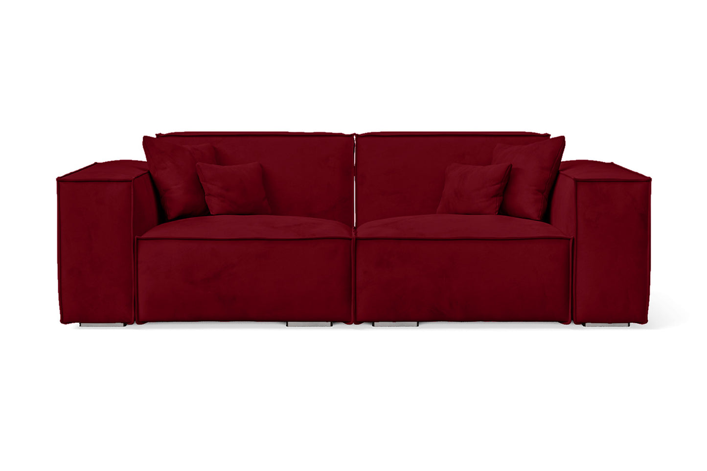 Forli Armchair Red Velvet