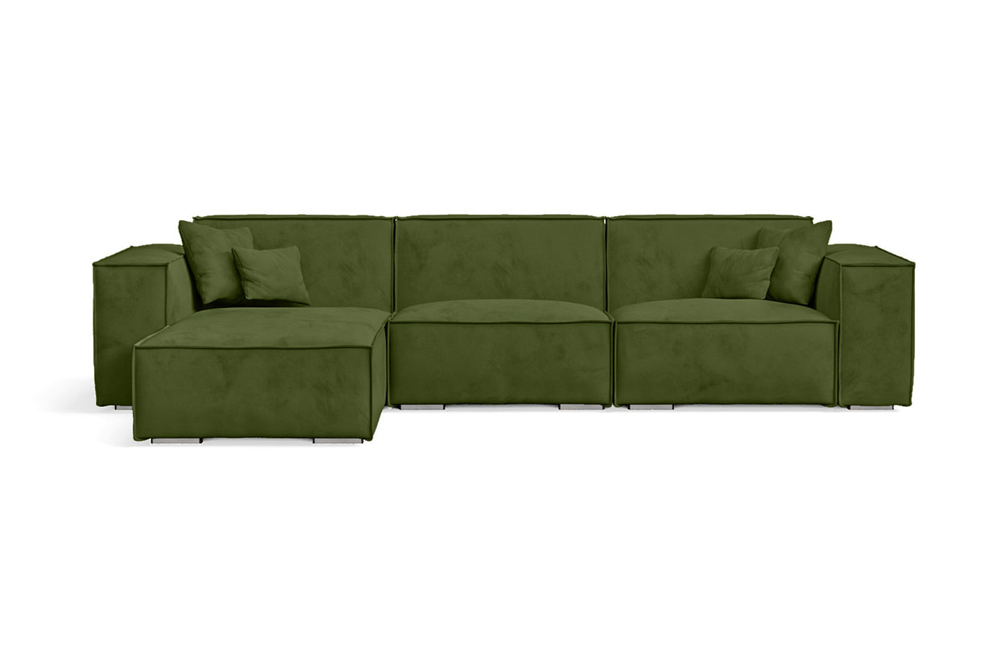 Florence 4 Seater Sofa Sand Velvet