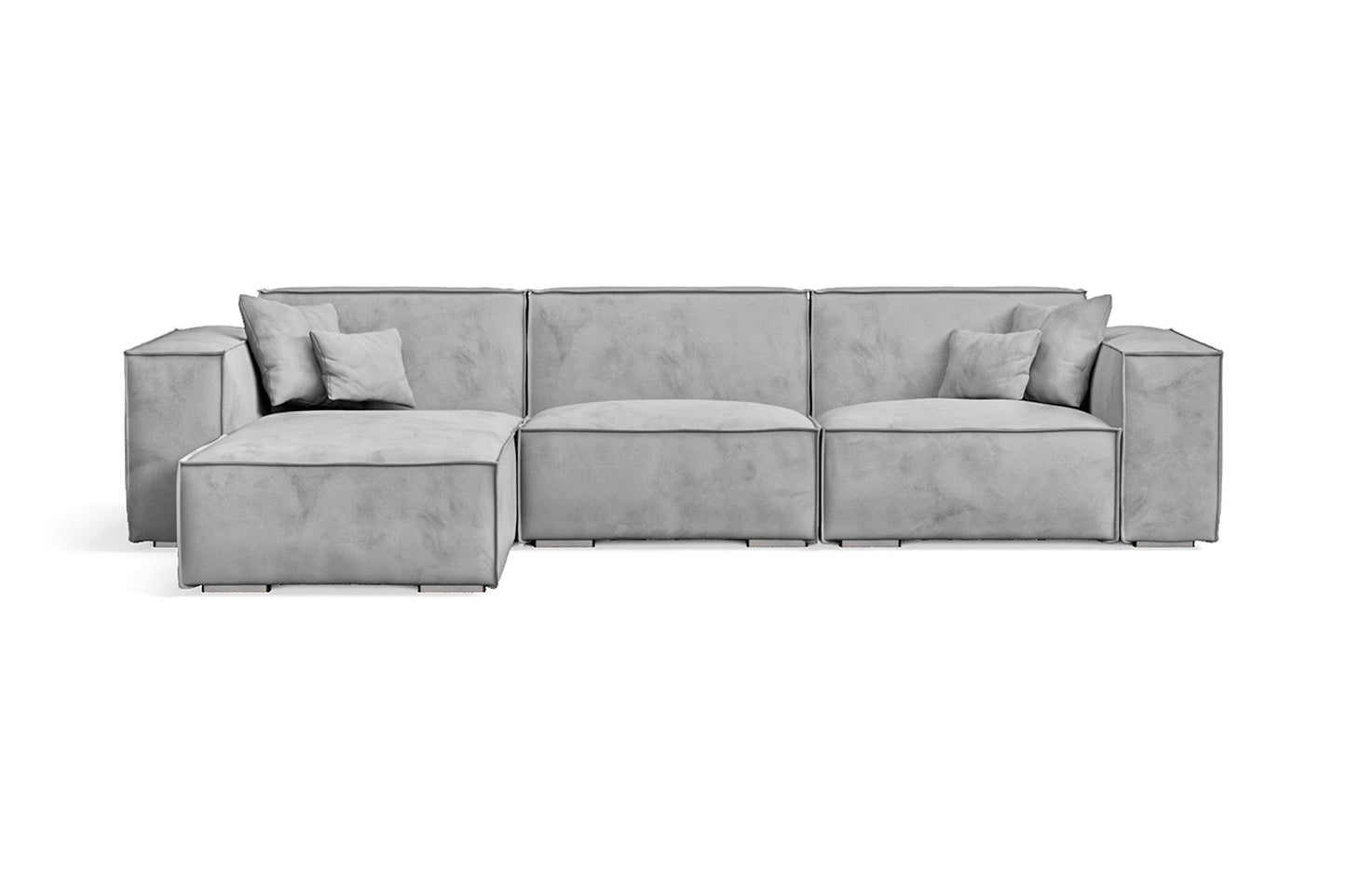 Florence 4 Seater Sofa Grape Velvet