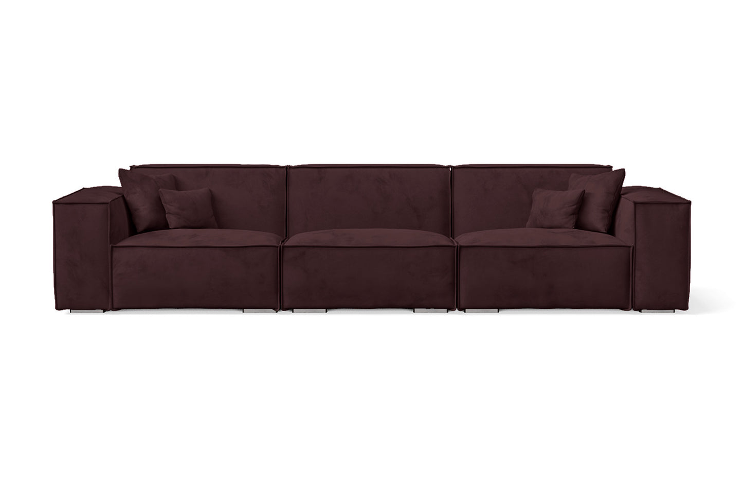 Florence 3 Seater Sofa Sand Velvet