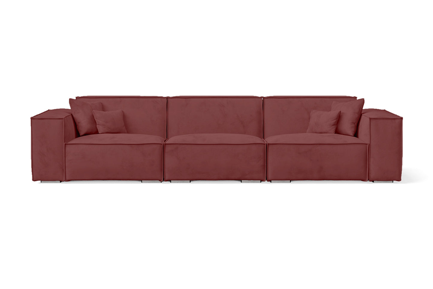 Florence 3 Seater Sofa Lime Velvet