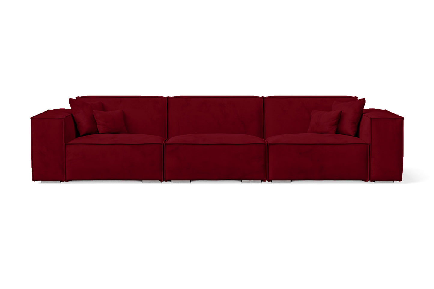 Florence 3 Seater Sofa Green Velvet