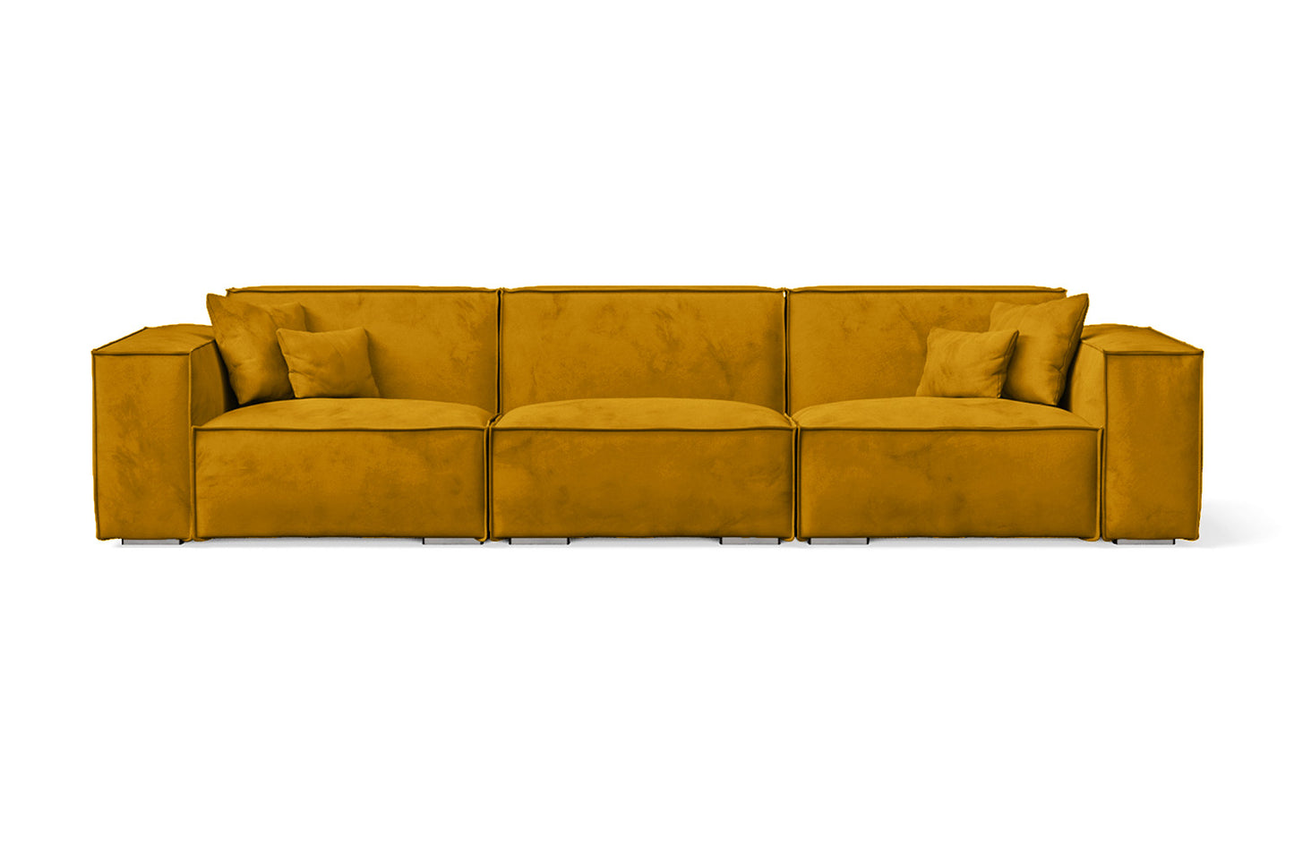 Florence 3 Seater Sofa Cream Velvet