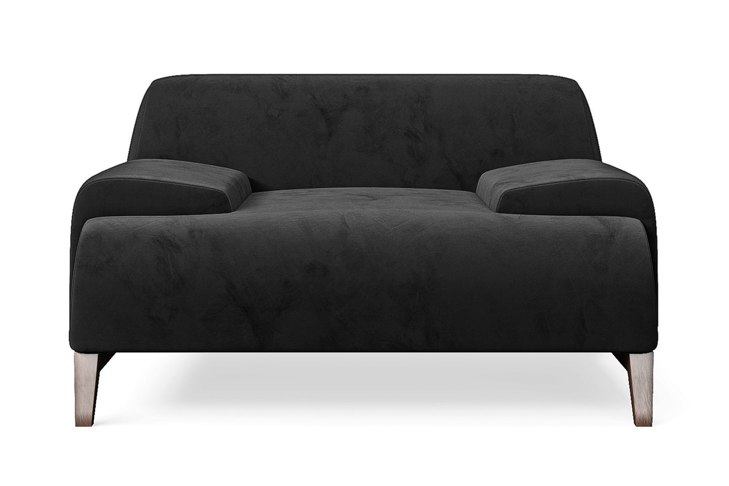 Pavia Armchair Black Velvet