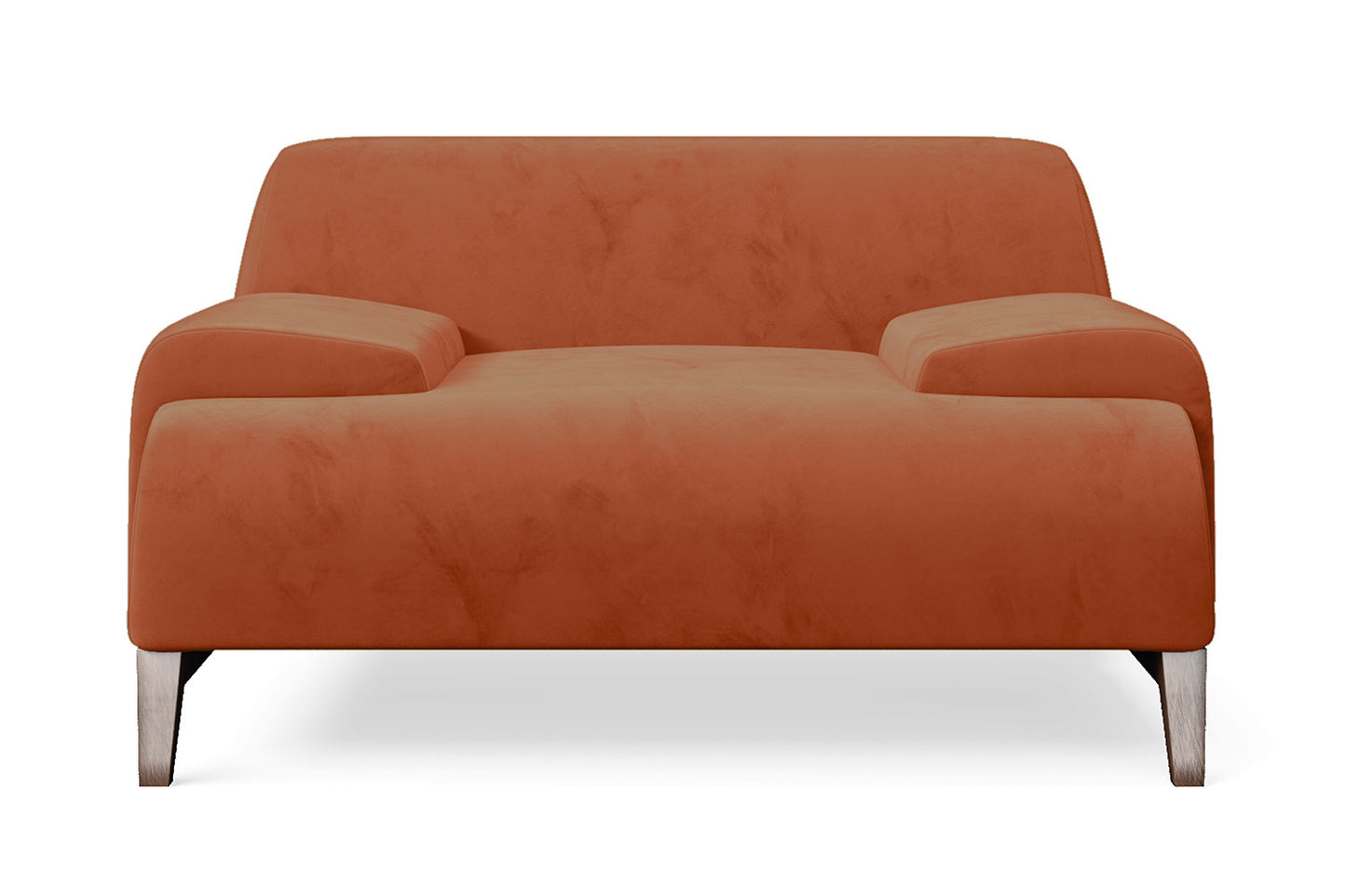 Pavia Armchair Orange Velvet