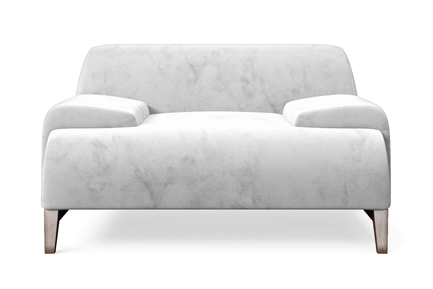 Pavia Armchair White Velvet