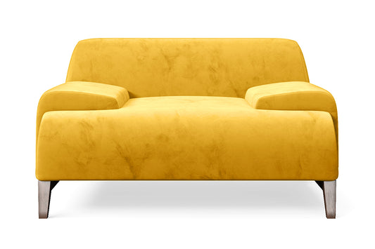 Pavia Armchair Yellow Velvet