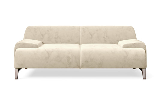 Pavia 2 Seater Sofa Cream Velvet